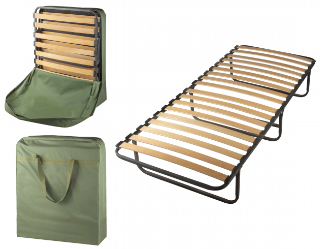 Military folding bed for 140 kg 1950x700x350 mm (Reinforced)