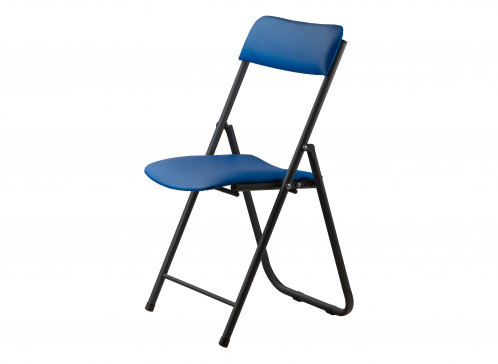 Розкладний стілець &quot;FOLD 2&quot; 450х800х470 мм. (Синій) - 1